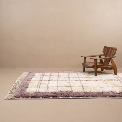 Regal Romance - Luxury Shag Moroccan Rug