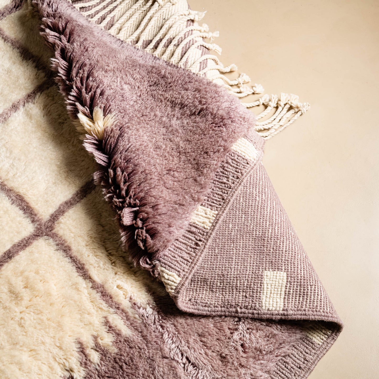 Regal Romance - Luxury Shag Moroccan Rug