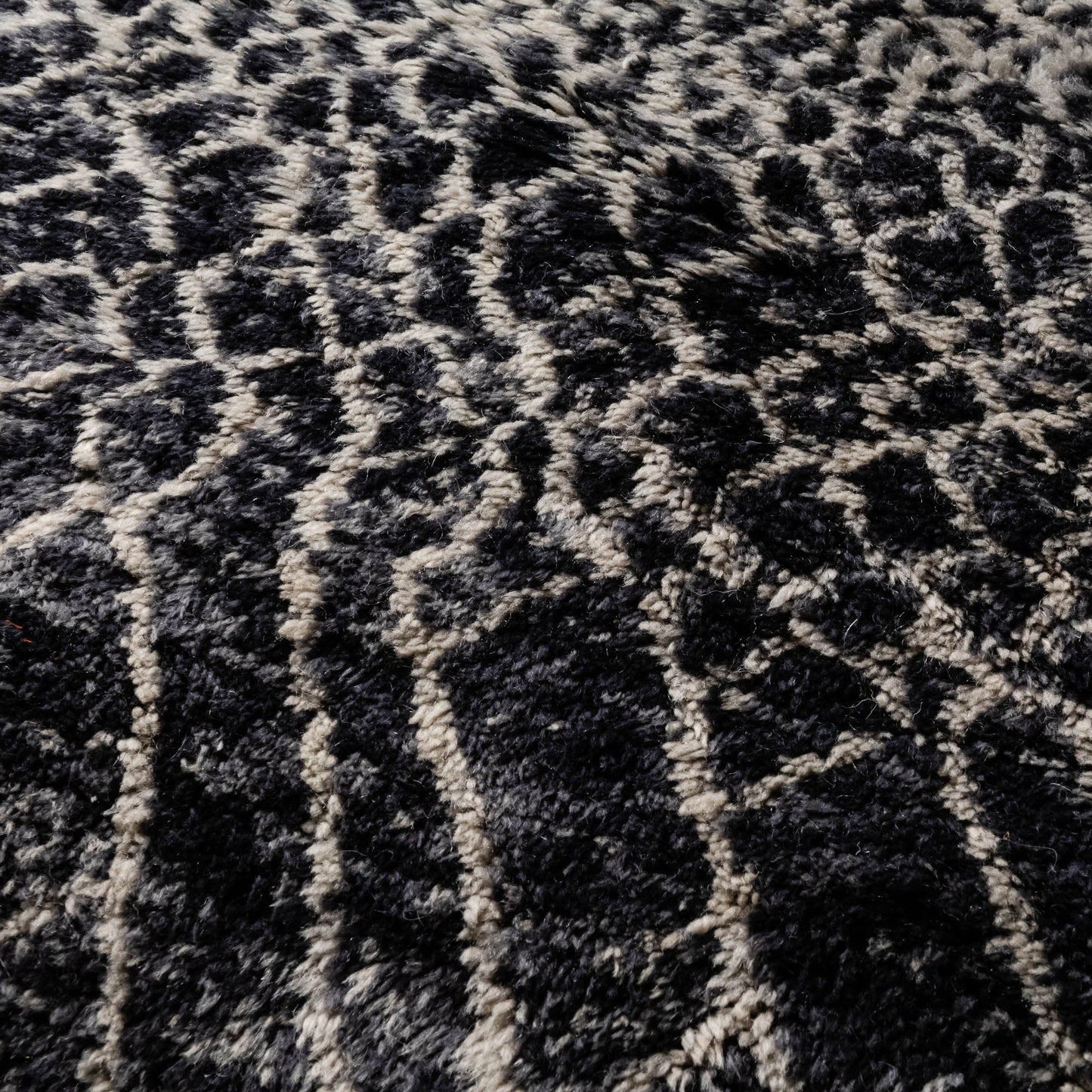 The Enchanting Labyrinth - Luxury Shag Moroccan Rug