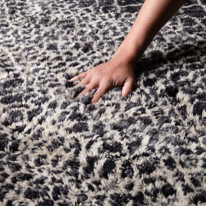 The Enchanting Labyrinth - Luxury Shag Moroccan Rug