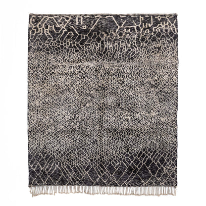 The Enchanting Labyrinth - Luxury Shag Moroccan Rug