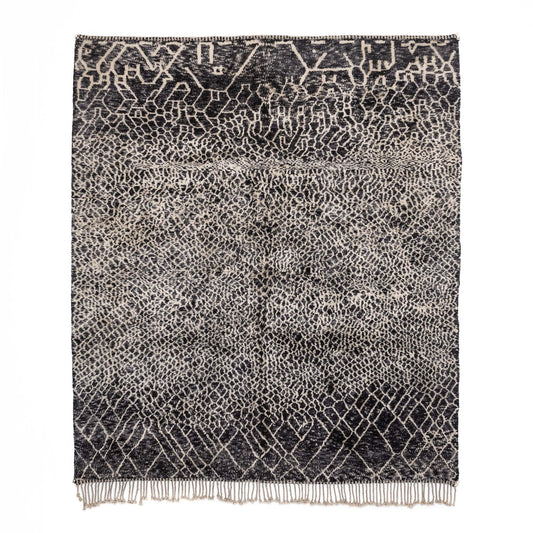 The Enchanting Labyrinth - Luxury Shag Moroccan Rug