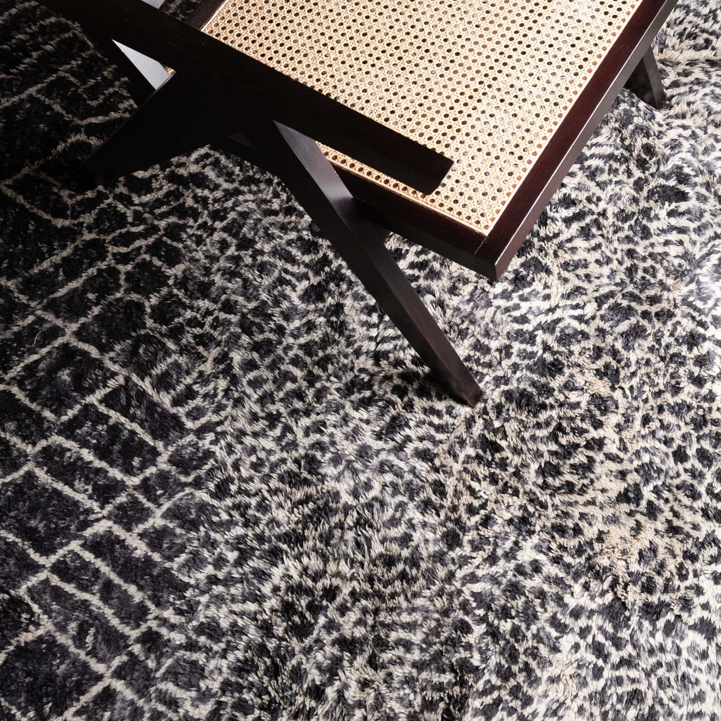 The Enchanting Labyrinth - Luxury Shag Moroccan Rug