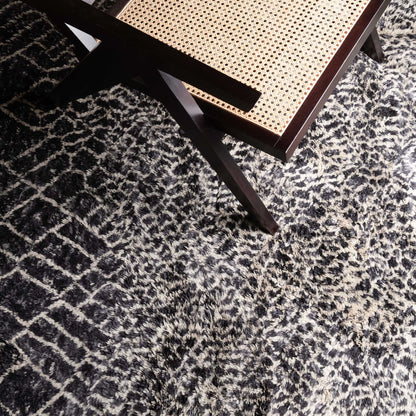 The Enchanting Labyrinth - Luxury Shag Moroccan Rug