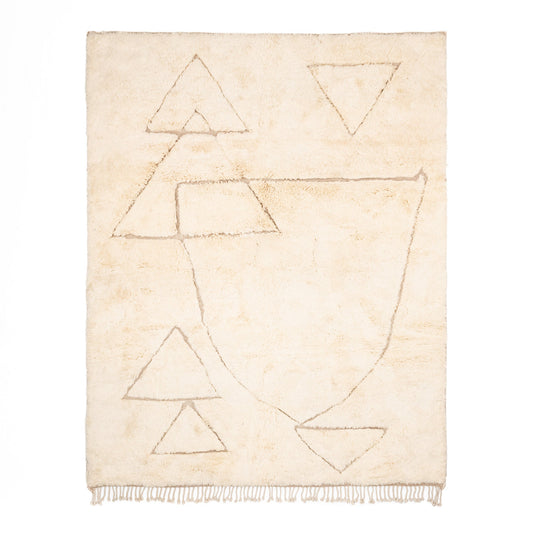 Serenity Peaks - Luxury Shag Moroccan Rug