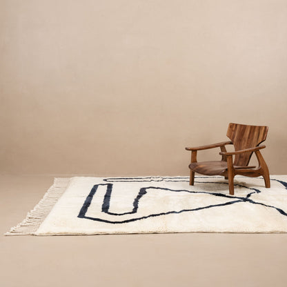 Treasure Map - Luxury Shag Moroccan Rug