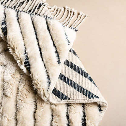 Ripples - Luxury Shag Moroccan Rug