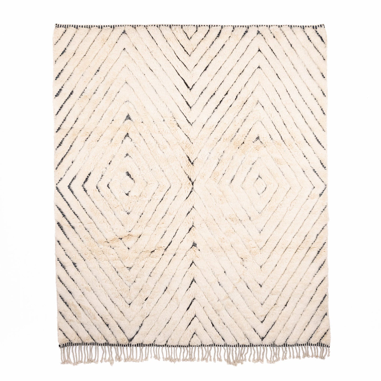 Ripples - Luxury Shag Moroccan Rug