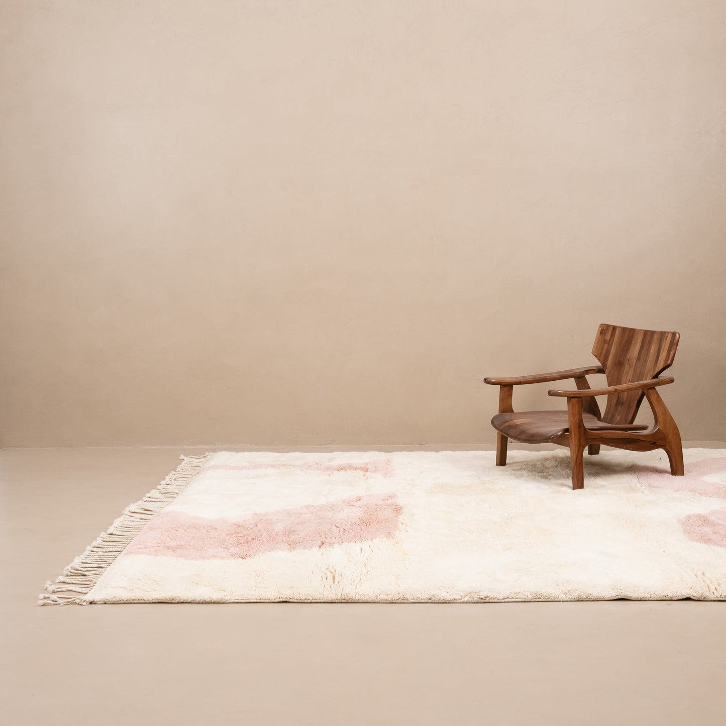 Soft Echoes - Luxury Shag Moroccan Rug