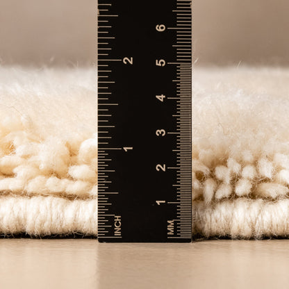 Soft Echoes - Luxury Shag Moroccan Rug