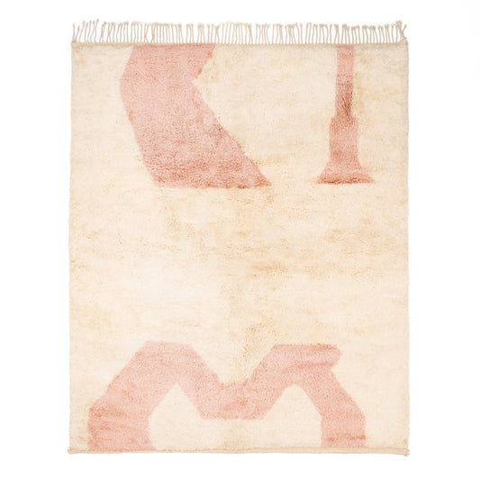 Soft Echoes - Luxury Shag Moroccan Rug