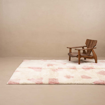 Silken Petals - Luxury Shag Moroccan Rug