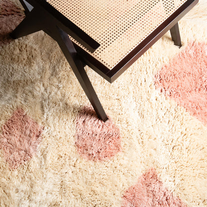 Silken Petals - Luxury Shag Moroccan Rug