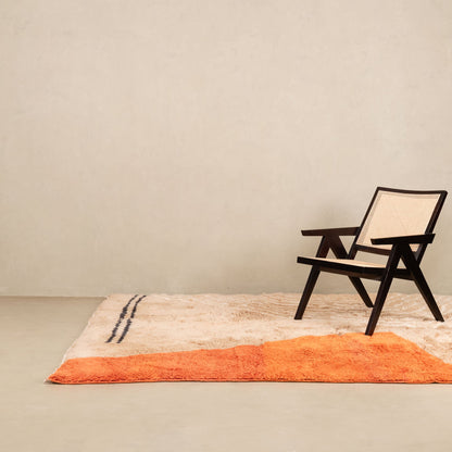 Desert Mirage - Luxury Shag Moroccan Rug