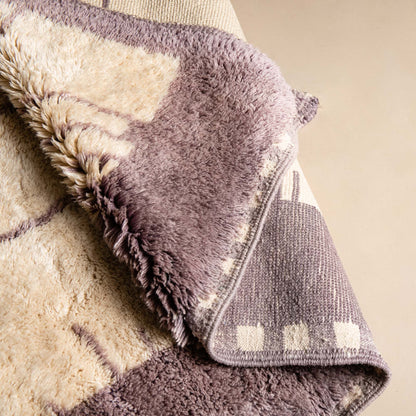 Regal Romance - Luxury Shag Moroccan Rug