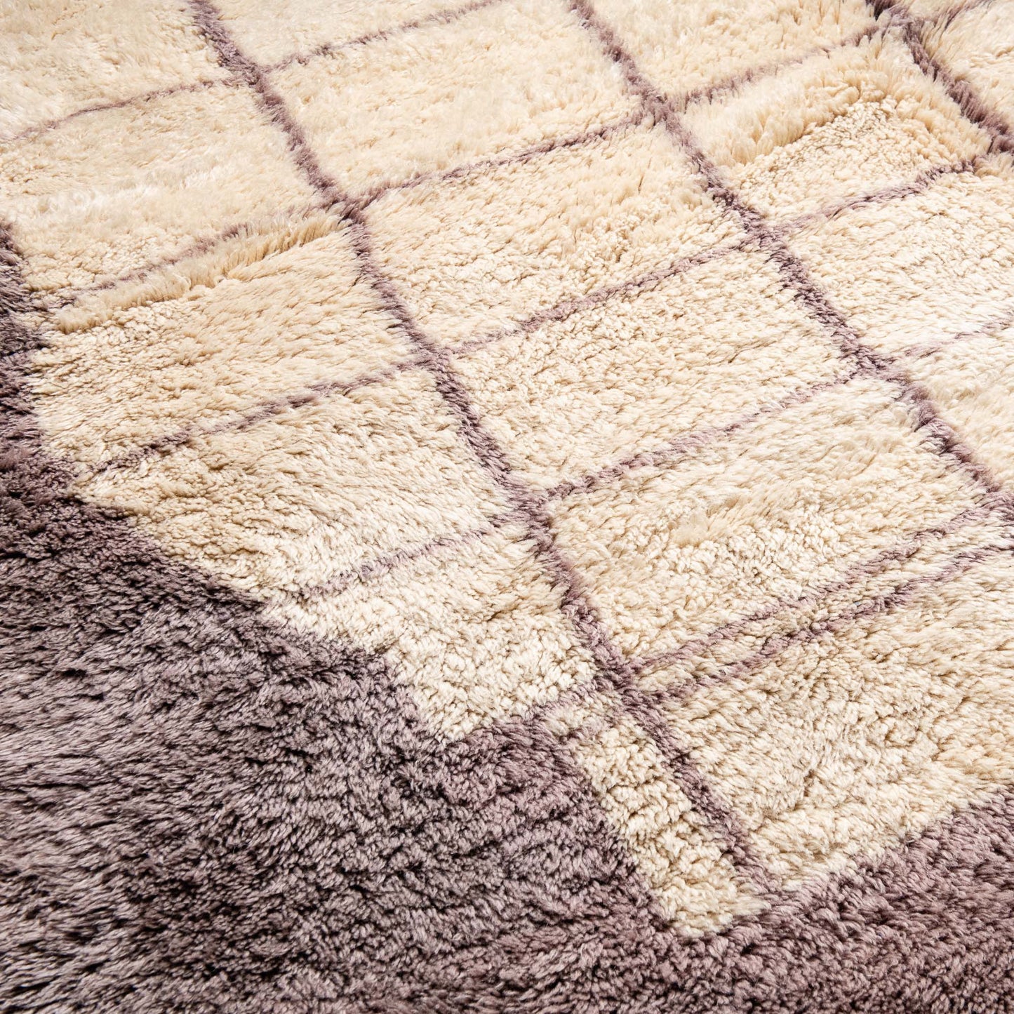 Regal Romance - Luxury Shag Moroccan Rug