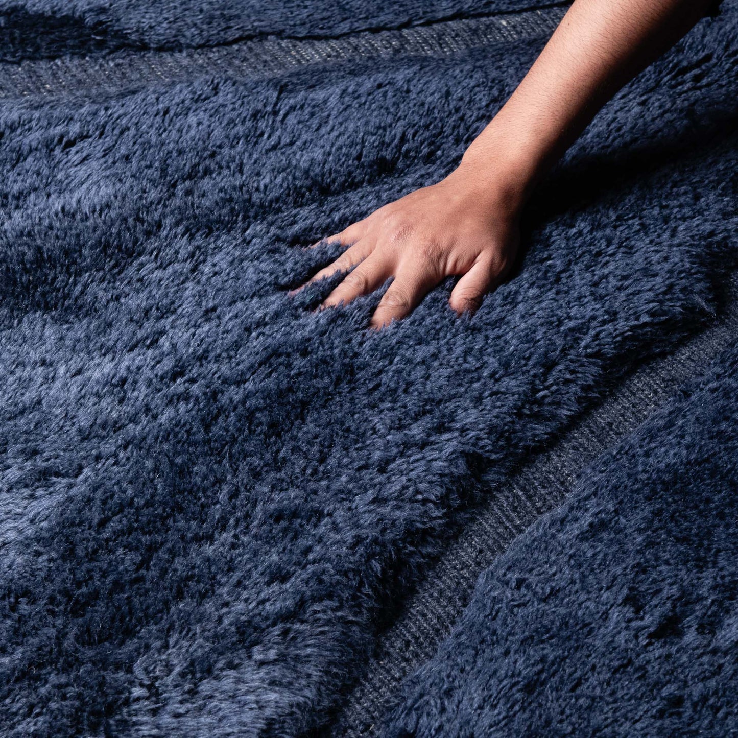 Night Sea - Luxury Shag Moroccan Rug