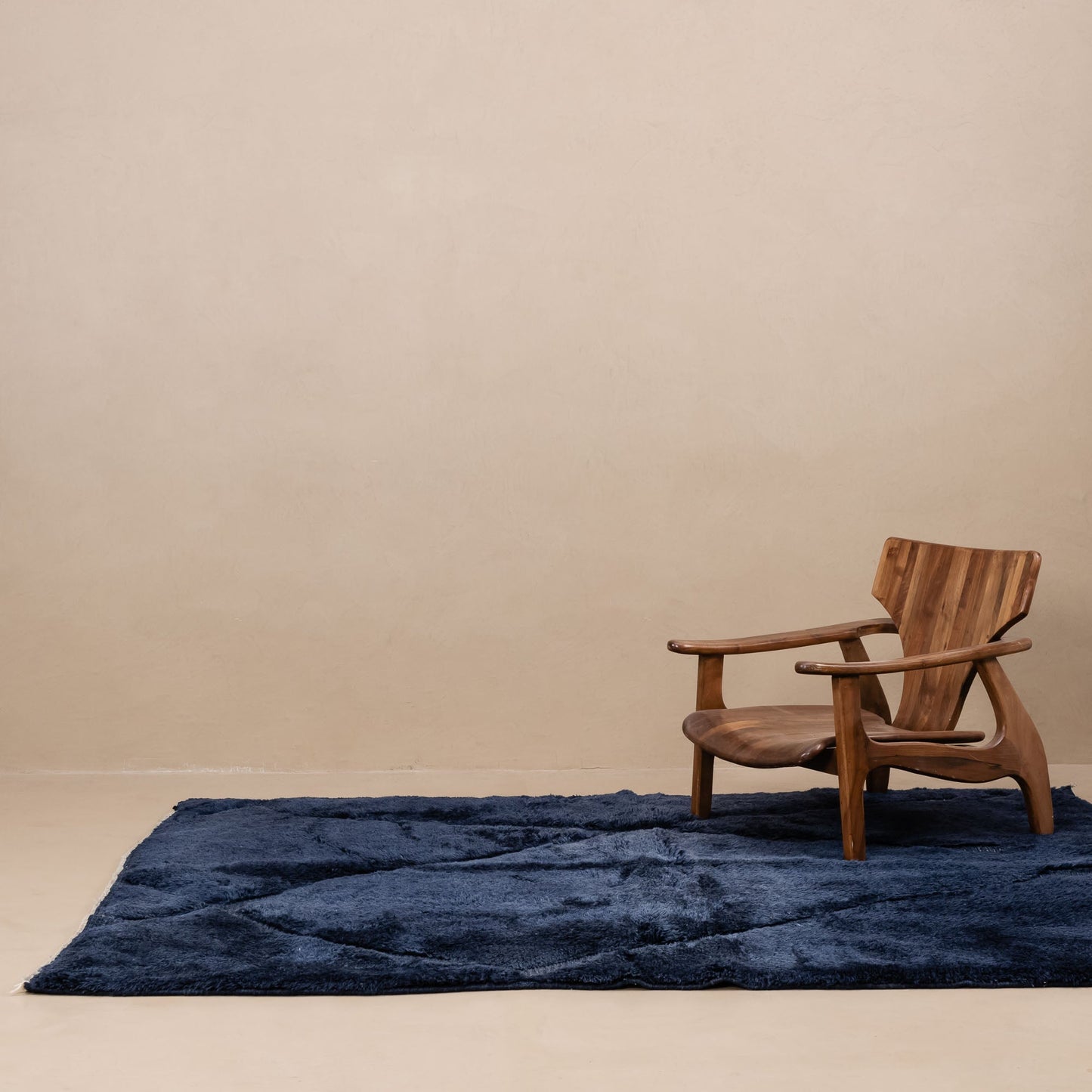 Night Sea - Luxury Shag Moroccan Rug