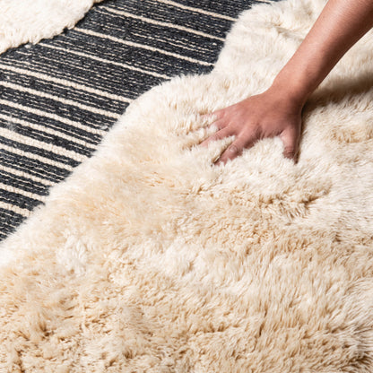 Glitch - Luxury Shag Moroccan Rug