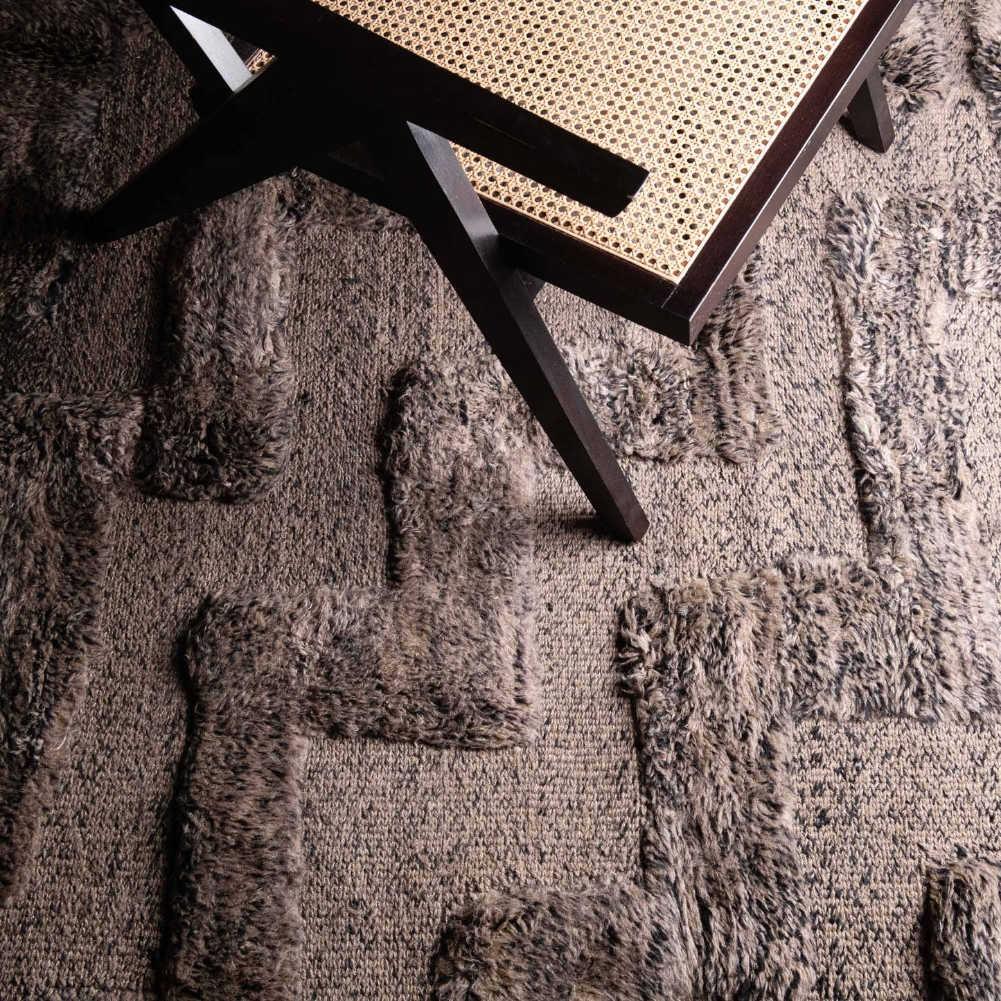 Volcanian Hill - Luxury Shag Moroccan Rug