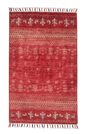 Afghan Gabbeh (1'11"x3'01") red