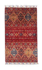 Afghan Khorjin (2'00"x3'03") red