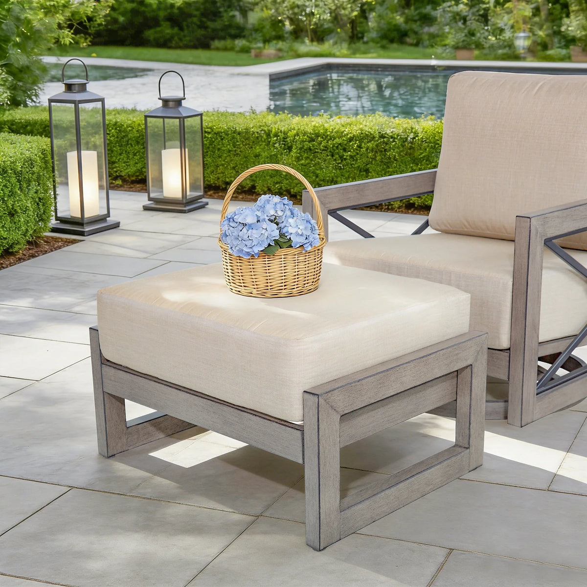 Marindo 6 Piece Outdoor Deep Seating Set with Ottoman