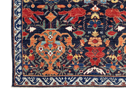 Persian Vase Design (9x12) black/multicolor