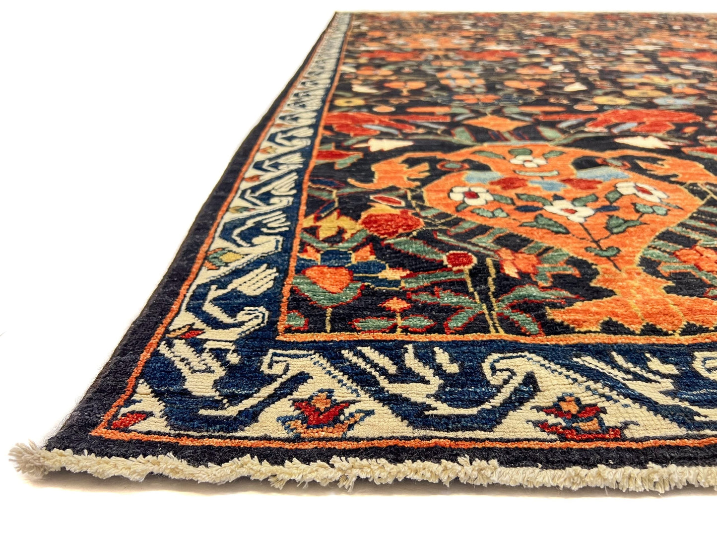 Persian Vase Design (9x12) black/multicolor