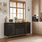Modern Buffet Sideboard Cabinet with 2 Drawers & Adjustable Shelves