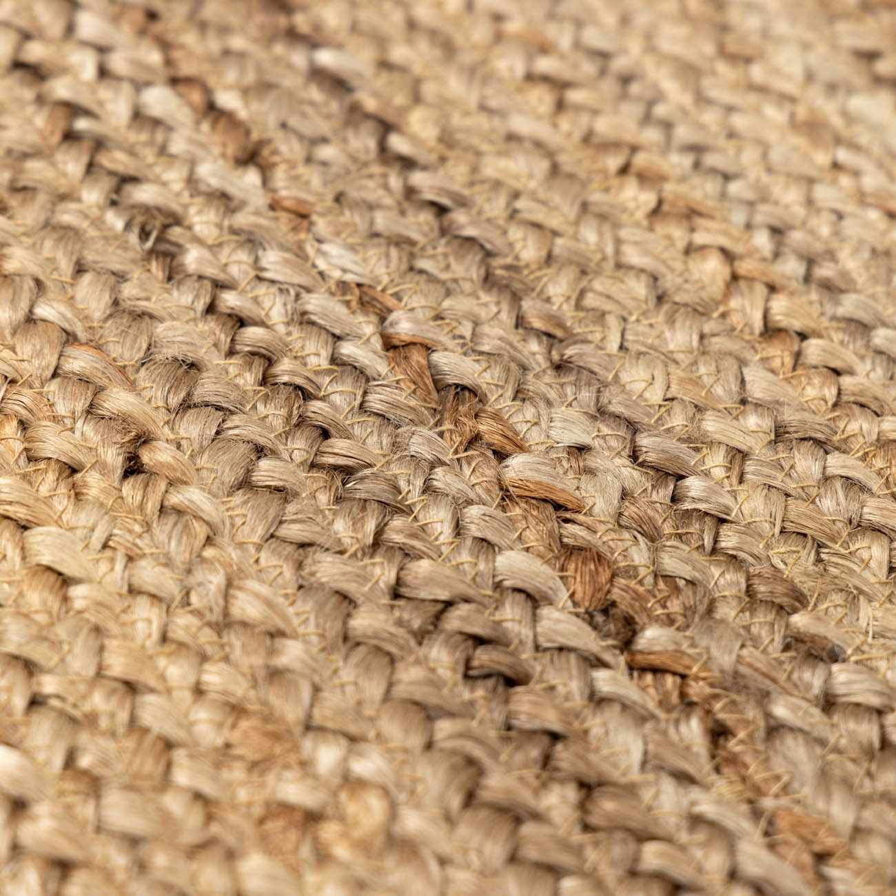 Shippagan Tan Jute Braided Rug