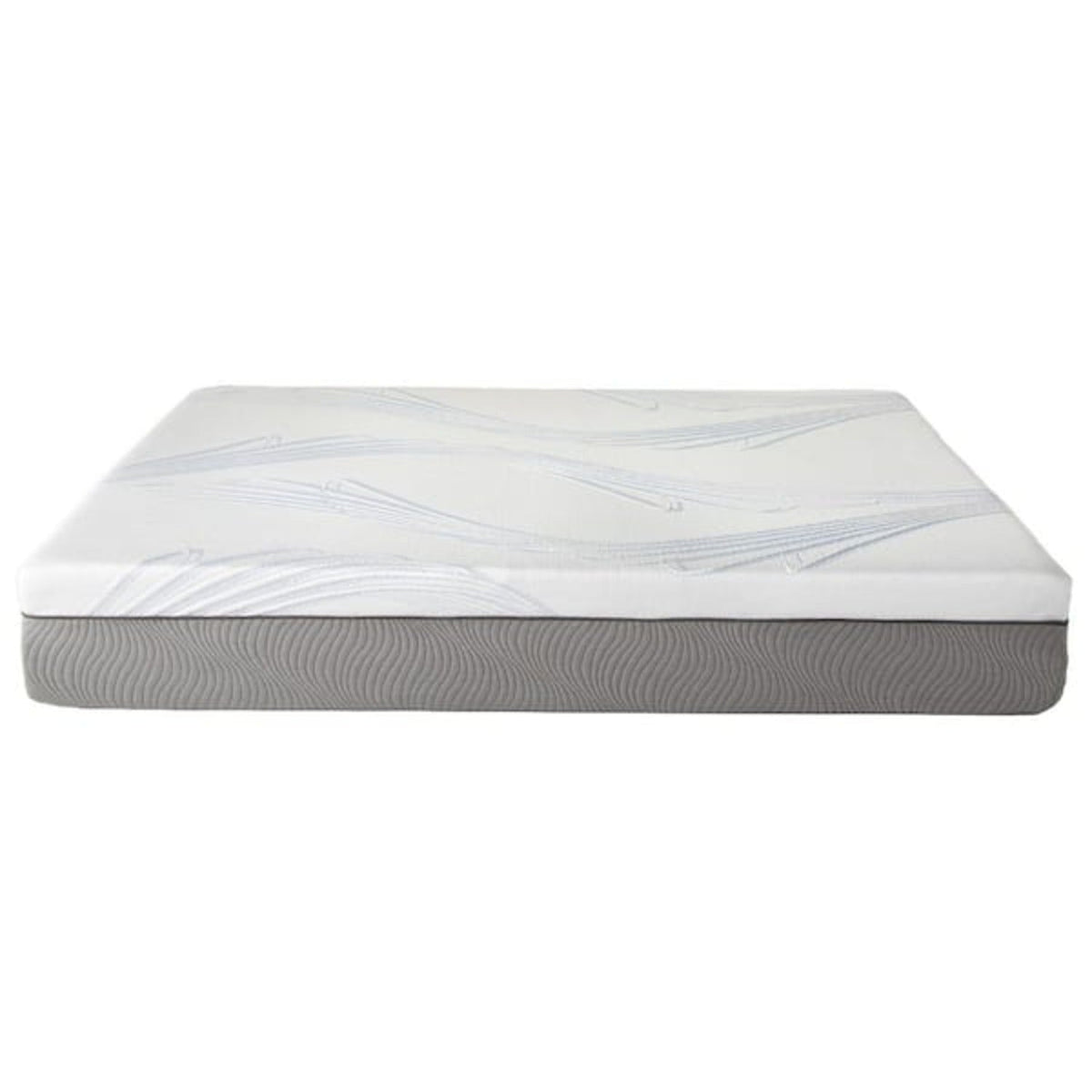 New Pluma White/Gray 12" SensaFlex GelLux King Mattress