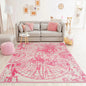 Multi Size Multi Color Machine Made Polypropylene Map Design Oriental Area Rug
