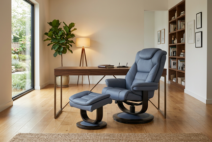 Oslo Euro Recliner w/ Ottoman