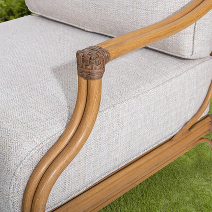 Arcadia Outdoor Sofa and 2 Chairs with Coffee Table