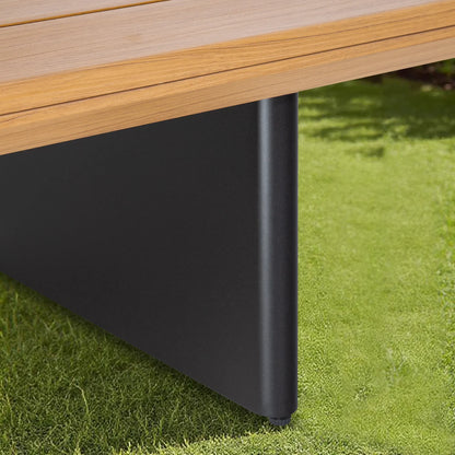 Sereno Outdoor Sofa and 2 Chairs with Rectangular Coffee Table