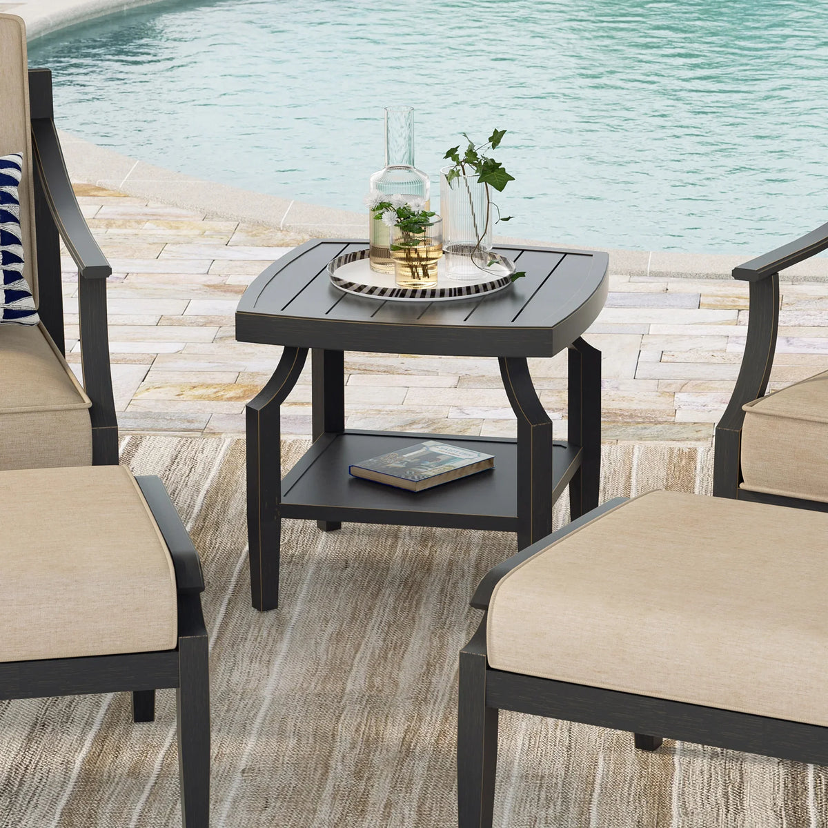 Tamarin 5-Piece Outdoor Armchair Set