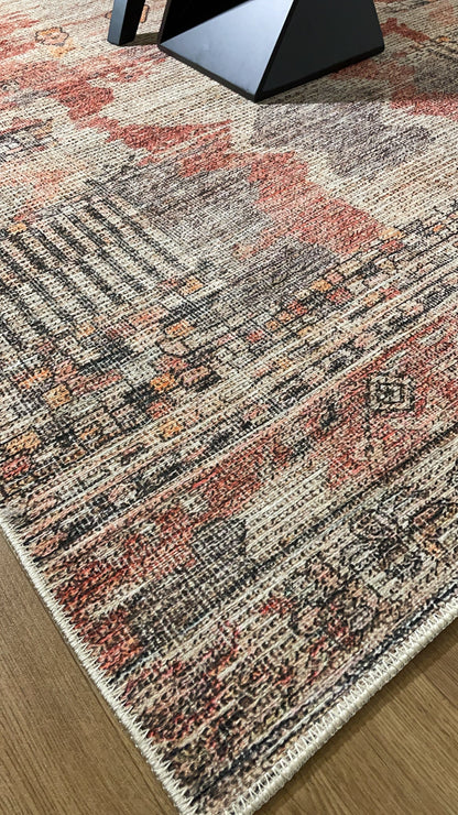 Amira Moroccan Dusk in Multicolor : Runner Rug