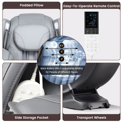 Provox 27-Comfort Full Body Massage Chair with SL Track Airbags Heating