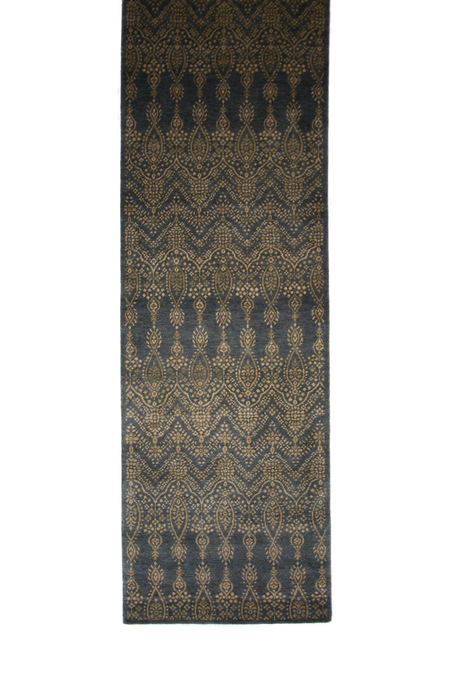 Arabesque Design Teal 10' Runner