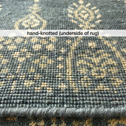 Arabesque Design Teal 10' Runner