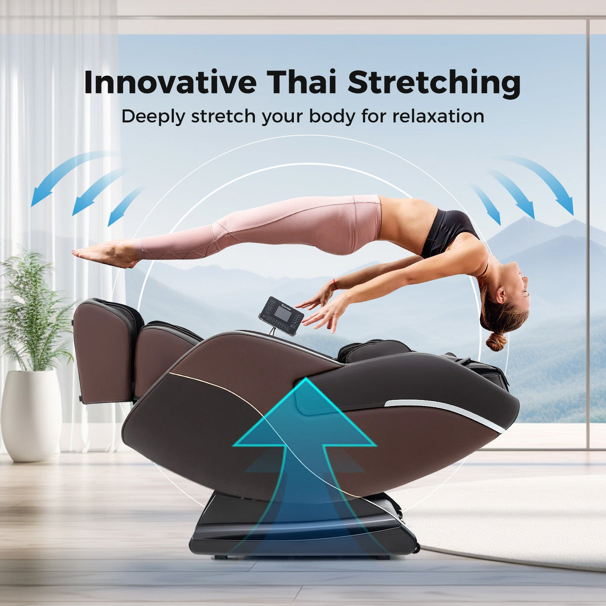 Relaxation 38 - Full Body Massage Chair with Airbags and Heater