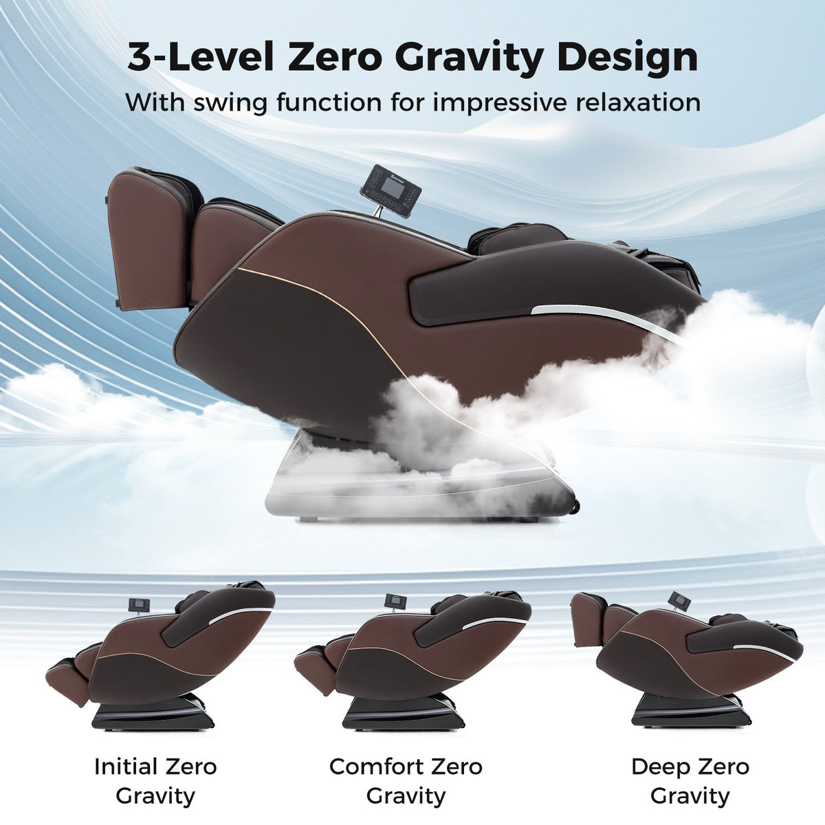 Relaxation 38 - Full Body Massage Chair with Airbags and Heater