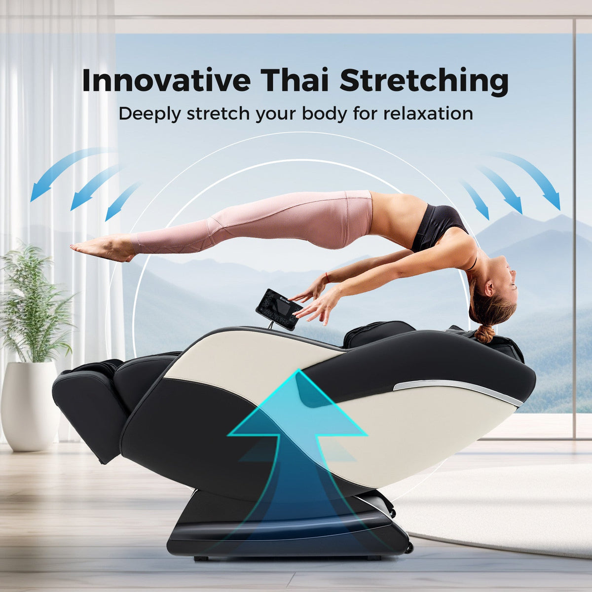 Relaxation 38 - Full Body Massage Chair with Airbags and Heater