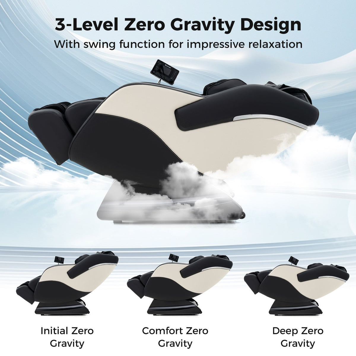Relaxation 38 - Full Body Massage Chair with Airbags and Heater