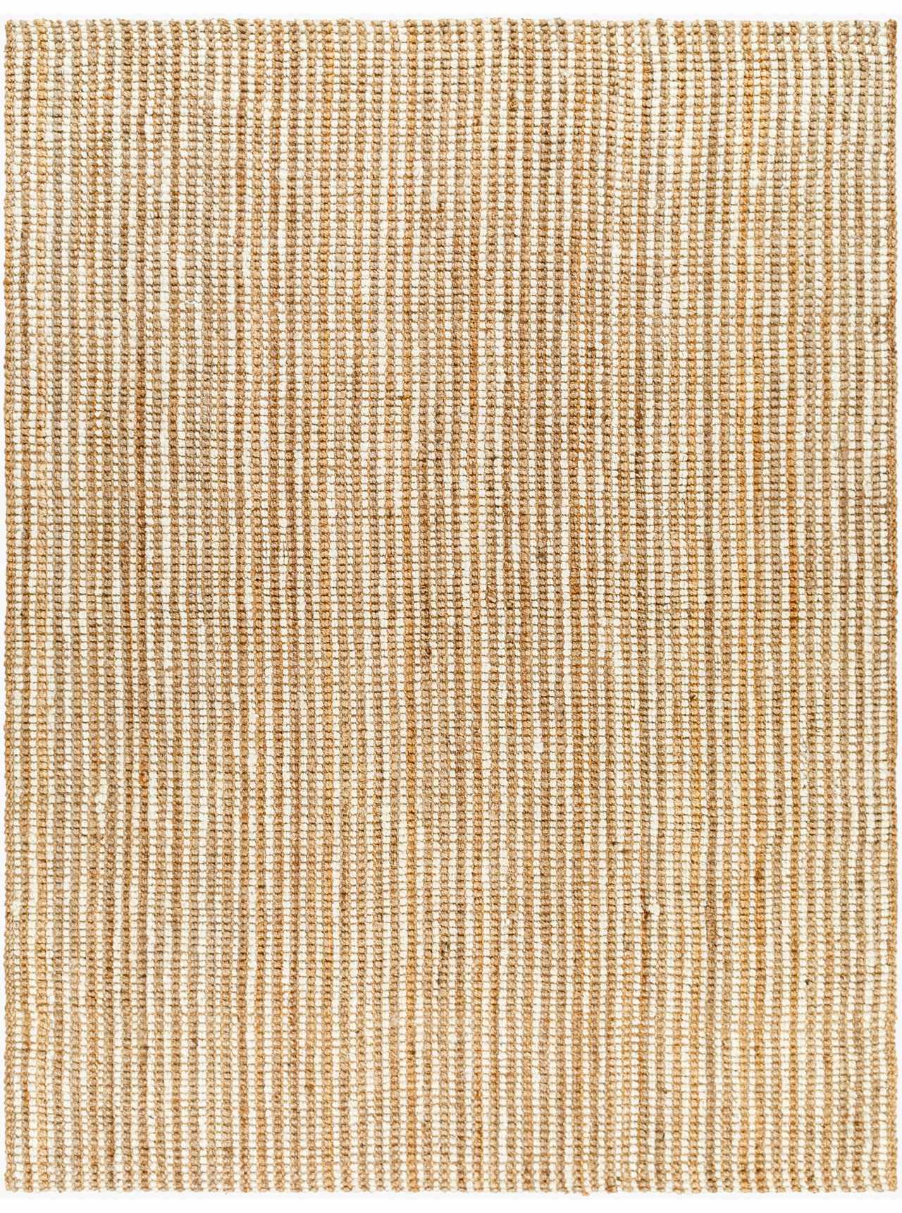 Ambel Tan&Brown Jute Rug