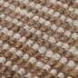 Ambel Tan&Brown Jute Rug