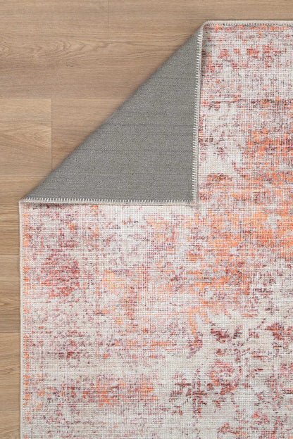 Senlis Sunset Mandarin in Orange & Pink Rug