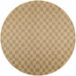 Kuval Checkered Brown Rug