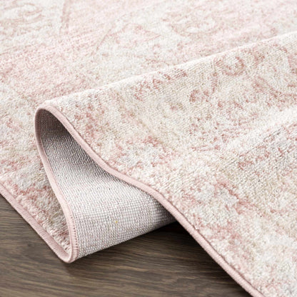 Snead Pink Floral Rug